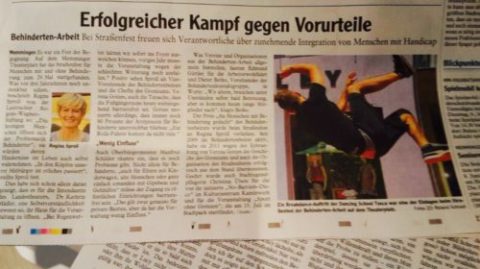 Dancing School Tosca in der Memminger Zeitung