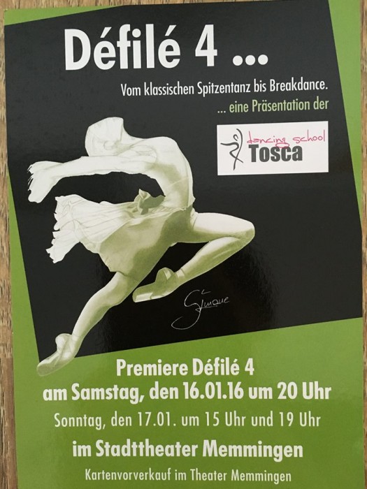 Karten für Défilé 4 ab sofort erhältlich