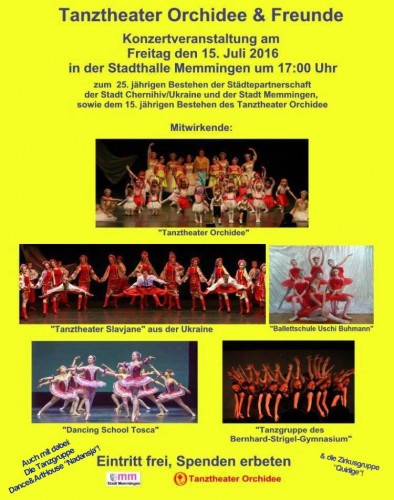 Tanztheater Orchidee lädt ein