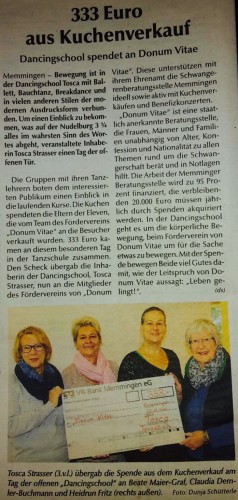 333,- für einen guten Zweck - zum Zweiten