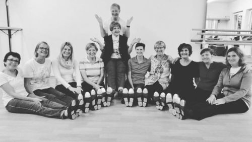 Stepptanz in der Dancing School Tosca
